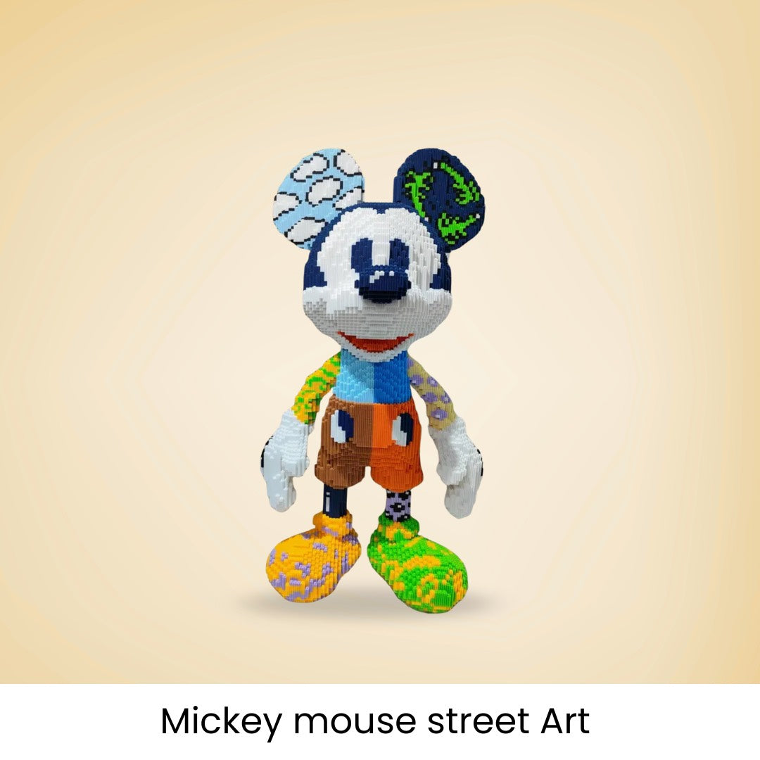 Mickey Mouse  Street Art 3D- 7000pcs
